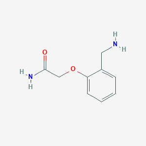 2-[2-(Aminomethyl)phenoxy]acetamide