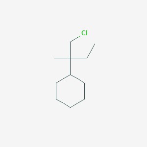 (1-Chloro-2-methylbutan-2-yl)cyclohexane