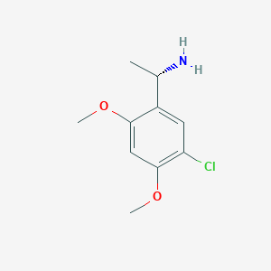 (1S)-1-(5-chloro-2,4-dimethoxyphenyl)ethanamine