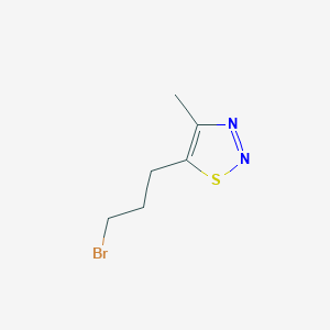 5-(3-Bromopropyl)-4-methyl-1,2,3-thiadiazole