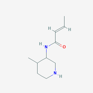 N-(4-Methylpiperidin-3-yl)but-2-enamide