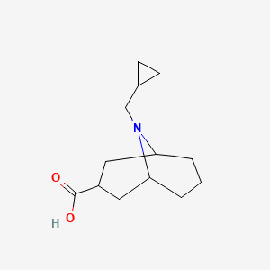 9-(Cyclopropylmethyl)-9-azabicyclo[3.3.1]nonane-3-carboxylic acid