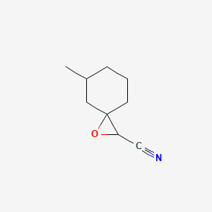 5-Methyl-1-oxaspiro[2.5]octane-2-carbonitrile