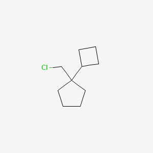 1-(Chloromethyl)-1-cyclobutylcyclopentane