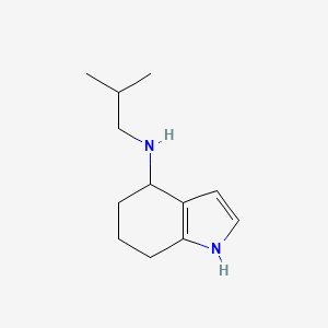 N-(2-Methylpropyl)-4,5,6,7-tetrahydro-1H-indol-4-amine