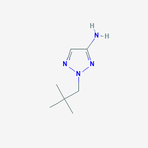 2-(2,2-Dimethylpropyl)-2H-1,2,3-triazol-4-amine