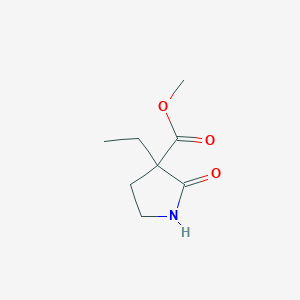 Methyl 3-ethyl-2-oxopyrrolidine-3-carboxylate