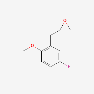 2-[(5-Fluoro-2-methoxyphenyl)methyl]oxirane