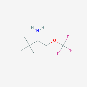 3,3-Dimethyl-1-(trifluoromethoxy)butan-2-amine