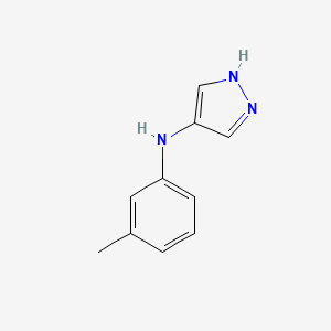 N-(3-Methylphenyl)-1H-pyrazol-4-amine