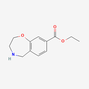 Ethyl 2,3,4,5-tetrahydro-1,4-benzoxazepine-8-carboxylate