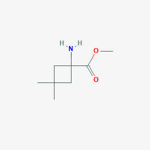 Methyl 1-amino-3,3-dimethylcyclobutane-1-carboxylate