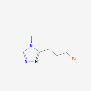 3-(3-Bromopropyl)-4-methyl-4H-1,2,4-triazole