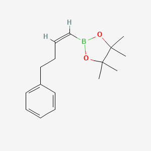 1,3,2-Dioxaborolane, 4,4,5,5-tetramethyl-2-[(1Z)-4-phenyl-1-buten-1-yl]-