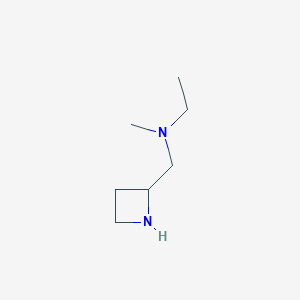 [(Azetidin-2-yl)methyl](ethyl)methylamine