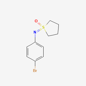 1-[(4-Bromophenyl)imino]-1lambda6-thiolan-1-one