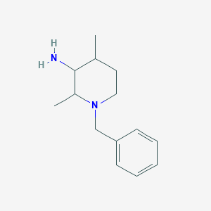 1-Benzyl-2,4-dimethylpiperidin-3-amine