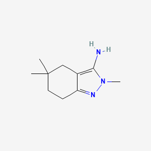 2,5,5-Trimethyl-4,5,6,7-tetrahydro-2H-indazol-3-amine