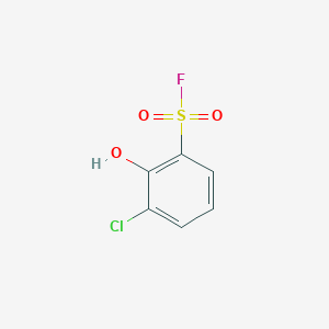 3-Chloro-2-hydroxybenzene-1-sulfonyl fluoride