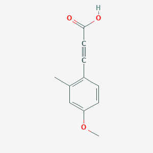 3-(4-Methoxy-2-methylphenyl)propiolic acid