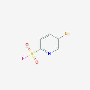 molecular formula C5H3BrFNO2S B1525520 5-溴吡啶-2-磺酰氟 CAS No. 1311315-48-6