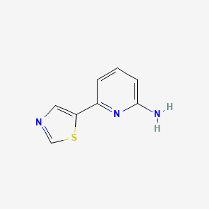 2-Amino-6-(5-thiazolyl)pyridine