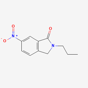 6-Nitro-2-propylisoindolin-1-one