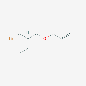 2-(Bromomethyl)-1-(prop-2-EN-1-yloxy)butane