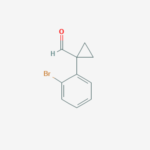 1-(2-Bromo-phenyl)-cyclopropanecarbaldehyde