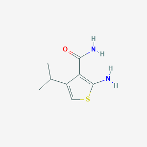 2-Amino-4-(propan-2-yl)thiophene-3-carboxamide