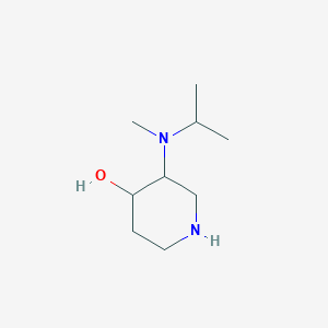 3-[Methyl(propan-2-yl)amino]piperidin-4-ol