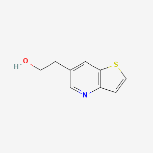 2-{Thieno[3,2-b]pyridin-6-yl}ethan-1-ol