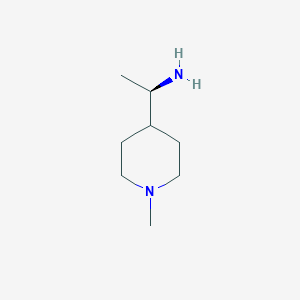 (1R)-1-(1-methylpiperidin-4-yl)ethan-1-amine