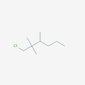 1-Chloro-2,2,3-trimethylhexane