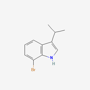 7-bromo-3-(propan-2-yl)-1H-indole