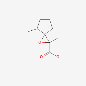 Methyl 2,4-dimethyl-1-oxaspiro[2.4]heptane-2-carboxylate