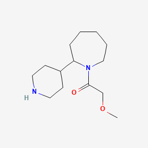 2-Methoxy-1-[2-(piperidin-4-yl)azepan-1-yl]ethan-1-one