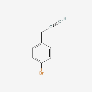 molecular formula C9H7B B1525562 1-溴-4-(丙-2-炔-1-基)苯 CAS No. 944903-27-9