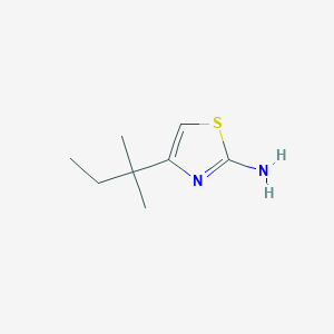 4-(2-Methylbutan-2-yl)-1,3-thiazol-2-amine