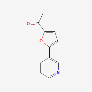 1-[5-(Pyridin-3-yl)furan-2-yl]ethan-1-one