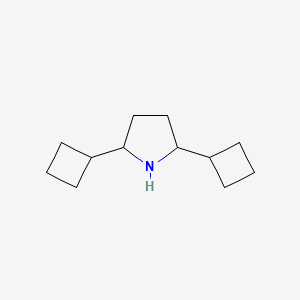 2,5-Dicyclobutylpyrrolidine