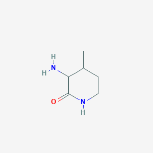 B1525574 3-Amino-4-methylpiperidin-2-one CAS No. 53611-43-1