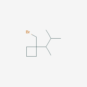 1-(Bromomethyl)-1-(3-methylbutan-2-yl)cyclobutane