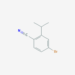 B1525578 4-Bromo-2-isopropylbenzonitrile CAS No. 1349717-06-1