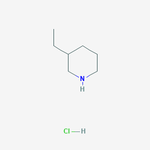 molecular formula C7H16ClN B1525579 3-乙基哌啶盐酸盐 CAS No. 58531-32-1