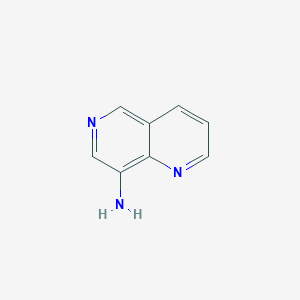 molecular formula C8H7N3 B1525583 1,6-萘啉-8-胺 CAS No. 55570-63-3