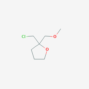 2-(Chloromethyl)-2-(methoxymethyl)oxolane