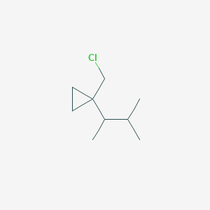 1-(Chloromethyl)-1-(3-methylbutan-2-yl)cyclopropane