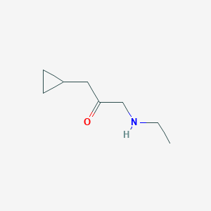 1-Cyclopropyl-3-(ethylamino)propan-2-one