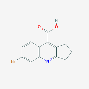 6-bromo-2,3-dihydro-1H-cyclopenta[b]quinoline-9-carboxylic acid